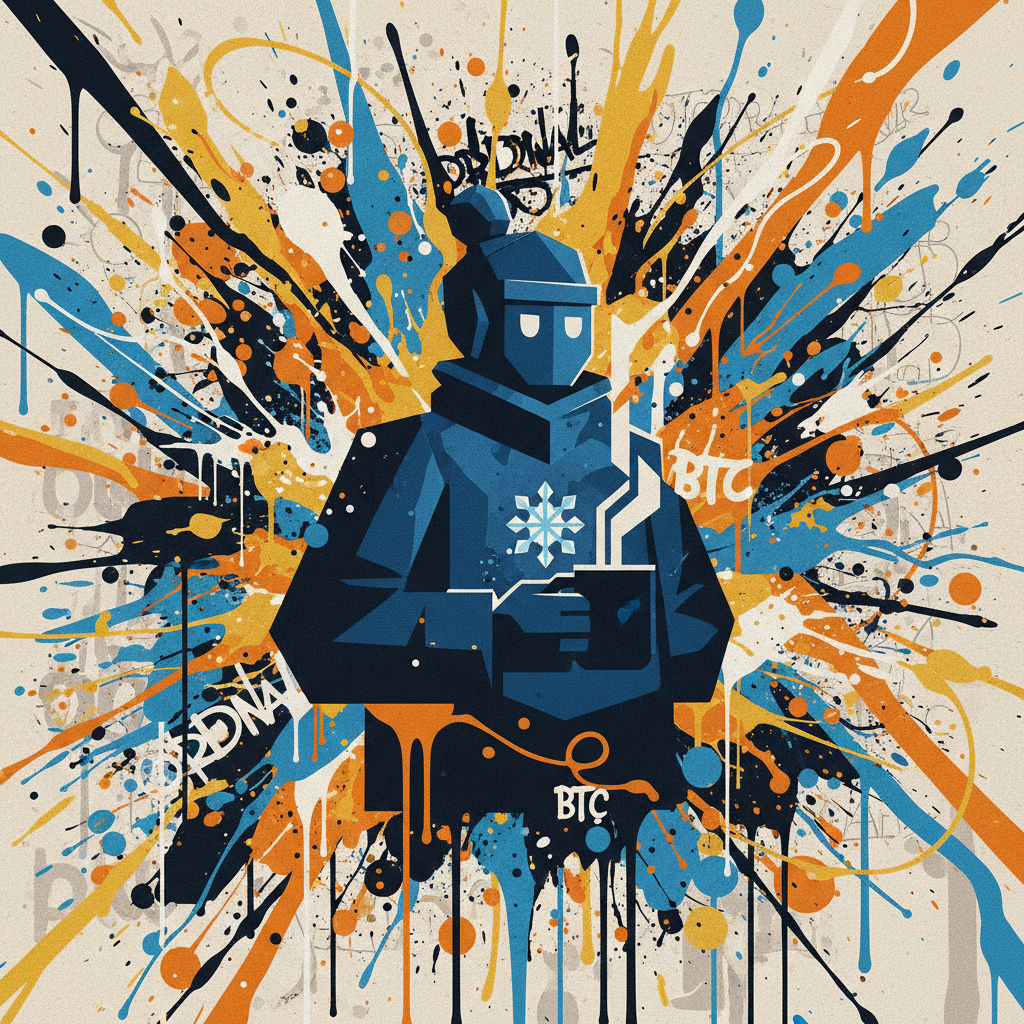 Urban Splash - Paint Explosion Bitcoin Ordinal